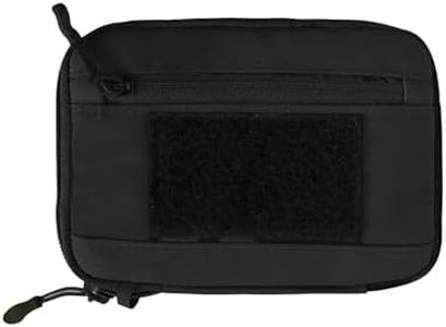 ROARING FIRE Picofire Pro EDC Pouch Organizer - [Small Tool Pouch] for Electronics, Cables, Flashlights - with YKK Zippers, Weatherproof Resistant 500D Nylon for Pouches Men (Black)