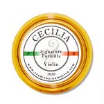 CECILIA ‘Signature formula’ Rosin for Violin, Rosin Specially Formulated Violin Rosin for Violin Bows (New ‘Liquid Form Blending Method’) (MINI (Half Cake))