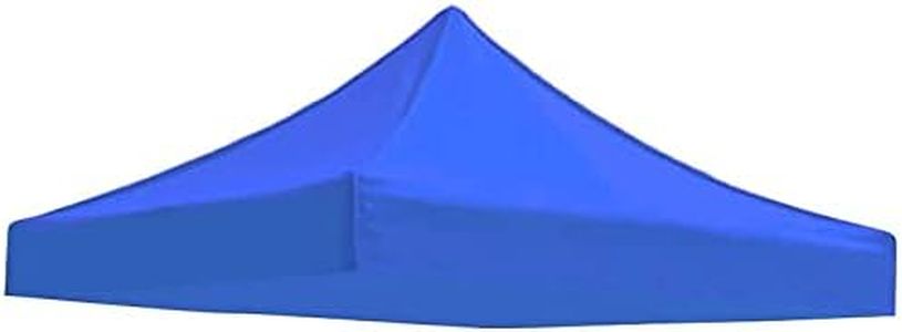 Outdoor Patio Canopy Cover Replacement - Gazebo Pavilion Roof Tarpaulin Sunshade (3x3m,Blue)