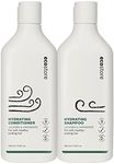 Ecostore Liquid Hair Care Bundle - Hydrating Shampoo 350ml - Hydrating Contioner 350ml - Hydrate, Add Shine and Moisture, Plant and Mineral Based Ingredients, Naturally Derived Plum & Violet for Luxuriously Scented Locks