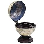 vidaXL Green & Brown Tabletop Globe