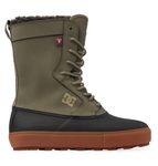 DC Shoes DC Reach - Men's Water Resistant Shoes ADYS300762., Army Green Olive, 10 UK