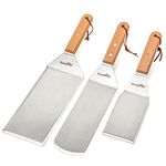 Stanbroil Griddle Accessories Spatula Tools for Blackstone and Camp Chef Griddle, Set of 3 Stainless Steel Griddle Tools for Blackstone and Camp Chef Flat Top BBQ Cooking Camping