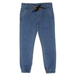 Urbano Juniors Boy's Light Blue Slim Fit Jogger Jeans Stretch (junhpsjogwhithrboy-lblue-7-8)