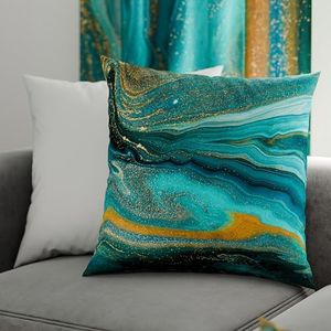 PETTI Artigiani Italiani - Cuscini da Divano con Imbottitura, Cuscini Decorativi con Stampa Digitale, Copricuscini Camera da Letto, 2 Pezzi Cuscino Quadrato 50x50 cm, 100% Made in Italy