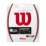 Wilson Sensation 40-Feet Tennis String Set, 17-Gauge (Natural)