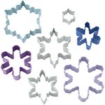 Wilton Holiday Cookie Cutter Set, Snowflake - 7Piece, N/A