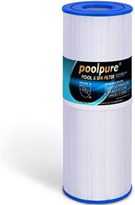 POOLPURE Spa Filter for Hot Tub Compatible with Pleatco PRB50-IN, PRB501N, Unicel C-4950, Filbur FC-2390, Dynamic 03FIL1600, Pentair R173434, 50 sq. ft. Spa Filter Cartridge 5 X 13