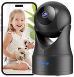 owltron Indoor Camera 2K, Home Security Camera with Motion Detection, Pet Camera with App, WiFi Baby Monitor Camera with Night Vision