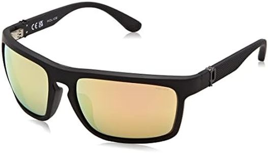 Police Men's Eyewear, Matt black, 63