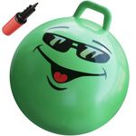 WALIKI Hopper Ball for Kids 3-6 | Hippity Hop Ball | Jumping Hopping Ball | Bouncy Ball | Green 18"