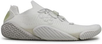 VIVOBAREFOOT Motus Flex Mens Barefoot Zero-Drop Trainers | Improves Strength & Stability | Lightweight for Training & Running | Grounding Shoes | Bright White