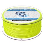 Reaction Tackle Braided Fishing Line Hi Vis Yellow 10LB 300yd