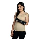 NEBULA Polyester Orthosys Forearm Support With Cock Up For Forearm Fracture, Sprain&Carpal Tunnel, Forearm&Wrist Splint For Hand Immobilizer, Wrist Support Compression For Both Men&Women, Free size