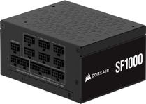 CORSAIR SF1000 (2024) Fully Modular Low Noise 80 Plus Platinum ATX Power Supply - ATX 3.1 Compatible - PCIe 5.1 Compatible - SFX-to-ATX Support Included - Black