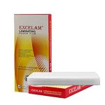 Excelam100mmX230mm 125 Micron Aadhar Card Size Lamination Film | Waterproof Lamination Film | Document Protection Film (Pack of 100 Sheets)(Set of 1 Pack)