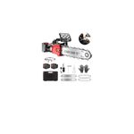 Electric Chainsaw, 12" Cordless Chain Saw 15m/s Chain Speed w 2 Rechargeable 5.0Ah Batteries, 2 Chains & Chain and Guide Bar Handheld Chainsaws for Cutting Wood, Garden Pruning Trees, Tree Trimming