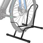 Bike Stand Floor, Adjustable Bicycle Parking Stand Tire Rack Wheel Holder Fit 16''-29'' Kids Mountain Road Bikes Indoor Outdoor Garage Storage