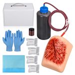 MedEduQuest Thigh Wound Packing Trainer Kit, Stop The Bleed Training Kit, Bleed Control Kit for Medical Classes