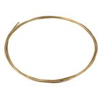 BQLZR Gold 2.3mm 8ft Fret Wire For Electric Guitar Brass