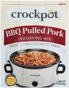 Crock Pot Seasoning Mix, BBQ Pulled Pork, 1.5 Ounce (Pack of 12)