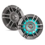 Infinity Mobile Kappa Marine 6.5” Two-Way Premium Marine Speaker/RGB Lighting - Titanium