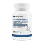 Trexgenics BENFOTIAMINE 150 mg + ALPHA LIPOIC ACID 300 mg +15 mg L-Leucine Glucose Metabolism & Nerve Health VEGAN & NON-GMO (30 Veg. Capsules) (Pack of 1)