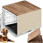 Wenqik Dog Crate Topper Wood for 36