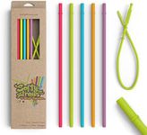 Extra Long Reusable Silicone Straws