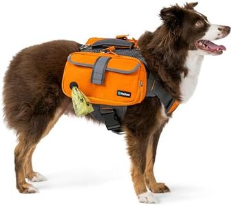 PetAmi Dog Backpack for Medium & Large Dogs, Saddle Bag for Dogs to Wear for Hiking, Pet Backpack Harness Dog Pack with Reflective Side Pockets for Walking Running