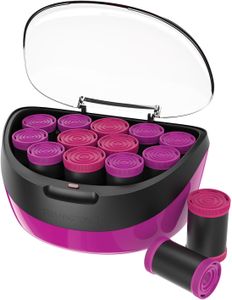 Remington Heated Hair Rollers Set – 12-Piece Volumizing Curlers