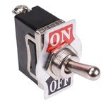 Missile Style Toggle Flick Switch 12V ON/OFF Car Dash Light Metal 12 Volt SPST