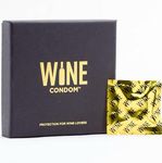 The Original Wine Condoms 8 PACK | Wine & Beverage Bottle Stopper | Air-Tight Grip | Prolong Beverage Freshness | FUNctional Novelty Gift | Food Grade 100% Rubber Latex | Tuxedo Black | Set of 8
