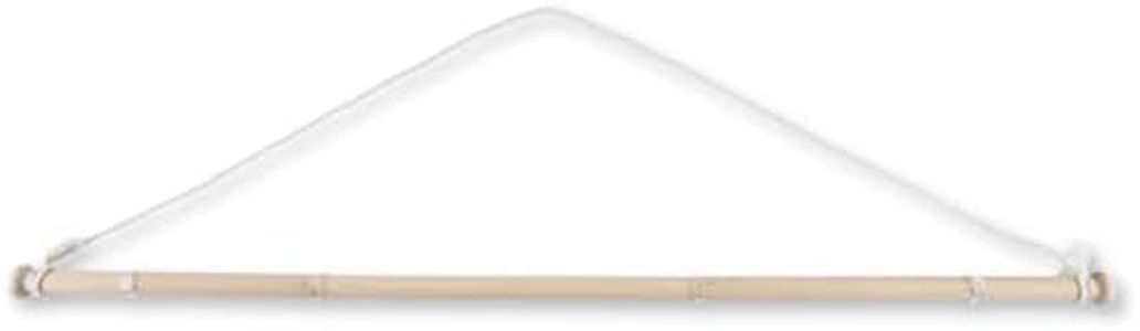 Beyeutao Tapestry Hangers Wooden Tapestry Hanging Telescopic Rod Room Adjustable 16-28 Inch Wall Hanging Tapestry Rods Rug Hangers for Walls