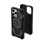 UAG Designed for iPhone 14 Pro Max Case Silver 6.7" Monarch Pro Build-in Magnet Compatible with MagSafe Charging Rugged Shockproof Dropproof Premium Protective Cover by URBAN ARMOR GEAR