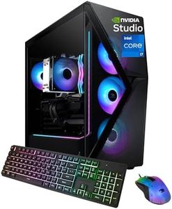 iBUYPOWER Slate MESH Gaming PC Desktop Computer Intel Core i7 14700F CPU, NVIDIA GeForce RTX 5070 12GB GPU, 32GB DDR5 RGB 5200MHz RAM, 1TB NVMe SSD, Windows 11 Home, Keyboard and Mouse - SMI7N5701