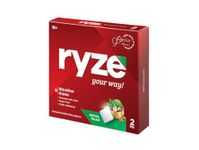 RYZE Nicotine Gum 2mg | Pack of 15 (135 gums) | Royal Paan | Freedom from Smoking & Tobacco | Easy on Throat | WHO & FDA Approved | Sugar Free | Teeth Whitening