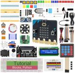Freenove Ultimate Starter Kit for BBC micro:bit (V2 Included), 316-Page Detailed Tutorial, 225 Items, 44 Projects, Blocks and Python Code