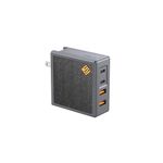 𝐒𝐥𝐢𝐦𝐐 GAN USB C Charger: 100W,96W,87W,85W,67W AC Adapter - 4 Port Fast Compact PD Wall Block - Type-C High Speed Charging Station - Travel Adapter for MacBook,Surface,Lenovo