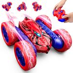 Dreamlandia 360° Flips Remote Control Cars, 15KM/H+ RC Car Outdoor Garden Toys for 3-9 Year Old Boys, 4WD Kids Boys Toys Age 3-10 Birthday Presents Gifts for 3-10 Year Old Boys Girls