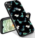 RYUITHDJP for Cricket Icon 4 Phone Case 6.5" Dinosaur Design, Phone Case for Cricket Icon 4 Case TPU Stylish Protective Cover