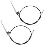 WakiHong 2 PCS Recliner Cable Universal Pull Recliner Handle Cable Chair Sofa Handle Cable Couch Release Lever Replacement Cable