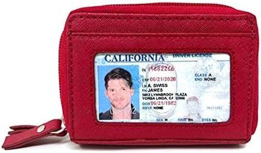 Alpine Swiss Womens Accordion Organizer Wallet Leather Credit Card Case ID White Mocha