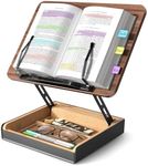 HUMANCOZY Book Stand with Storage, 