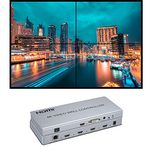 Tobo HDMI Video Wall Controller Adapter 2x2 LCD TV Wall Processor 4-HDMI+Audio Output Connector for HDTV Display TD-506H