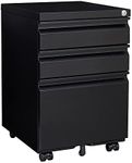 GREATMEET 3 Drawer File Cabinet,Und