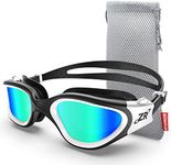 ZIONOR Swim Goggles, G1 Polarized Swimming Goggles Anti-Fog for Adult Men Women