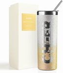 Onebttl Cheerleader Glitter Tumbler