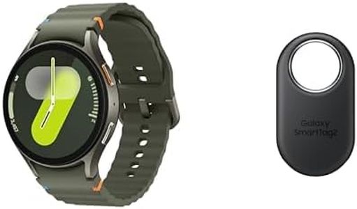 SAMSUNG Galaxy Watch 7 44mm LTE AI Smartwatch + Free SmartTag2 Bundle, Energy Score, Wellness Tips, Heart Rate Tracking, Sleep Monitor, Fitness Tracker, 2024, Green [US Version]