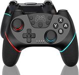 SZPACMATE-Nintendo Games Switch Controller, Rechargeable Remote Wireless Switch Lite Controller Gamepad Joypad with Adjustable Turbo Dual Shock Gyro Axis Compatible with Nintendo Switch/Switch Pro